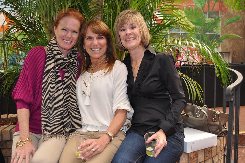 Terri Klauber, Shirley Aschenbrenner and Chris Hradek