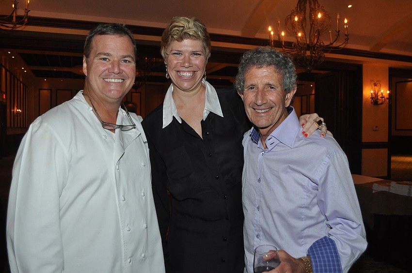 Tommy Klauber, Molly Demeulenaere and Richie Barrie