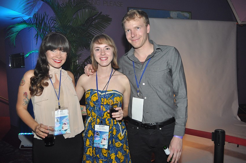 Allison Koehler, Jackie Bender and George Denison
