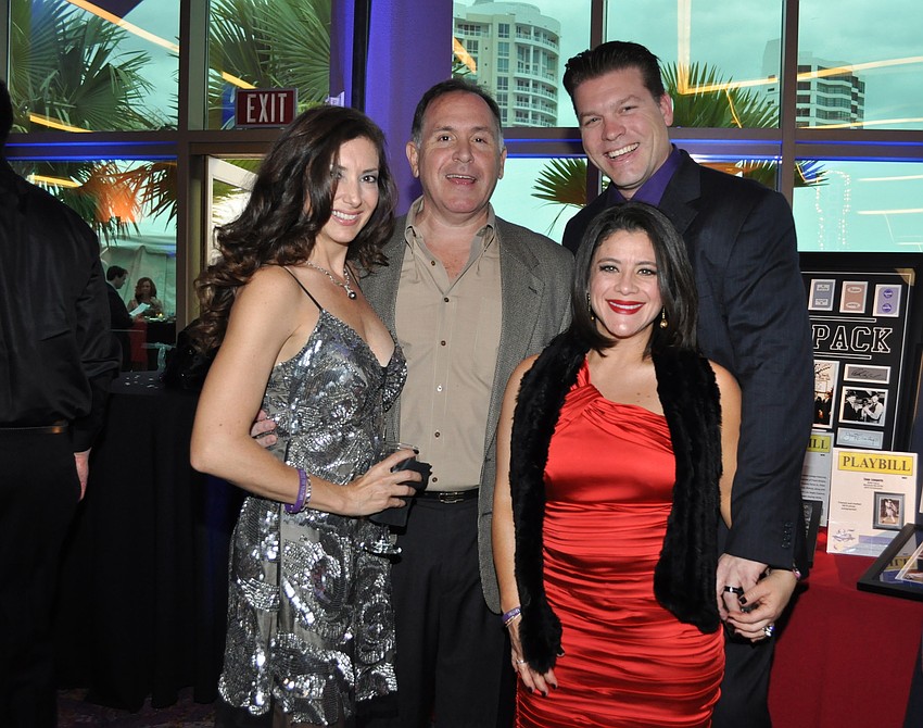 Donna and David Koffman with Maurice and Vanessa Opstal