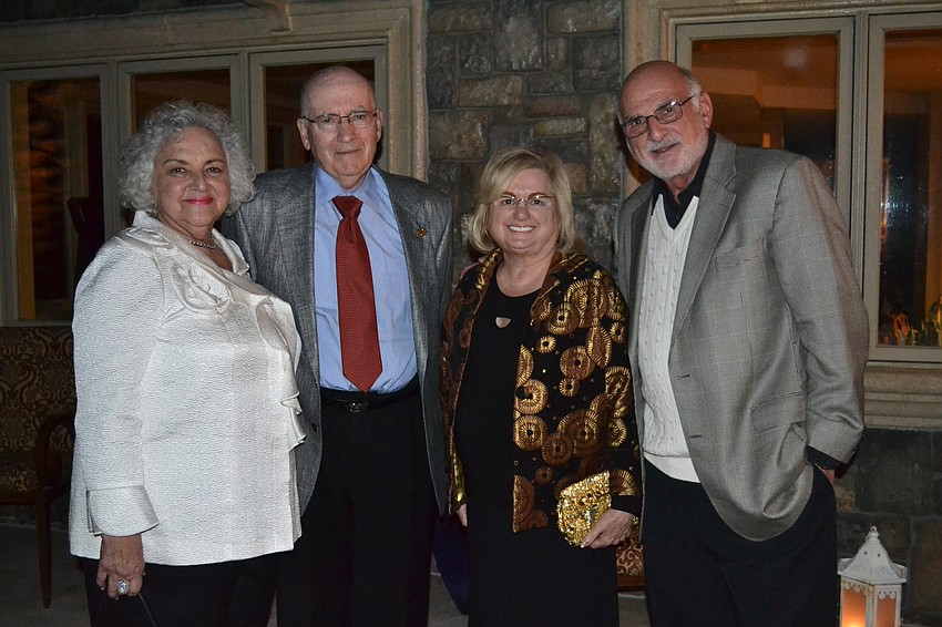 Tricia Mire, Chris Currie and Beverly Bartner