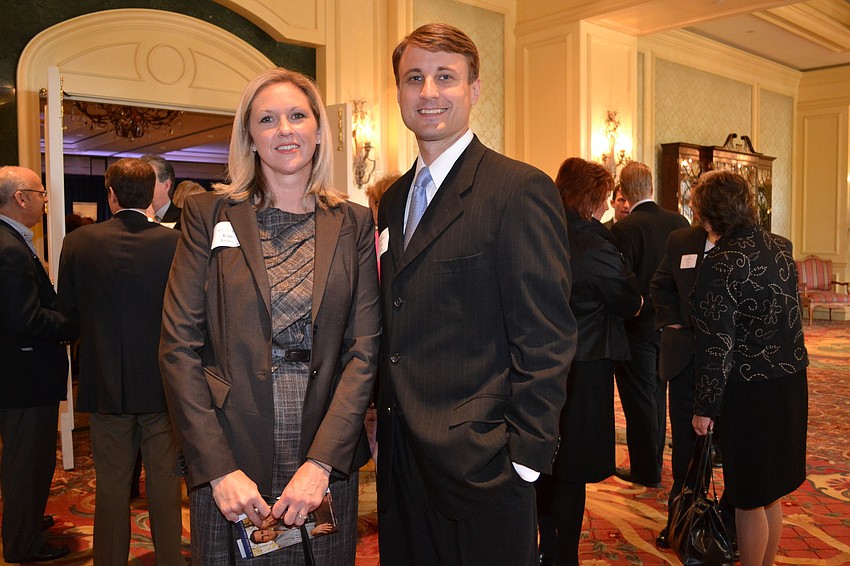 Kim Krause and Josh McCoy