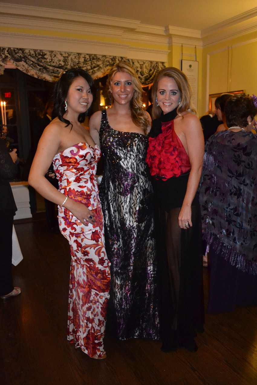 Natsuki Kubotera, Larysa Switlyk and Janelle Beruf