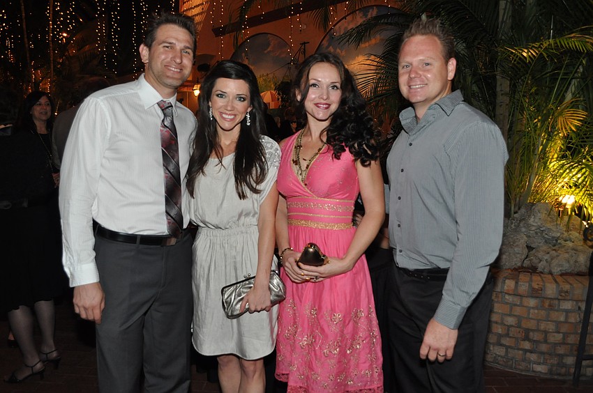 Joseph Mascito and Lauren Labossiere with Erendira and Nik Wallenda