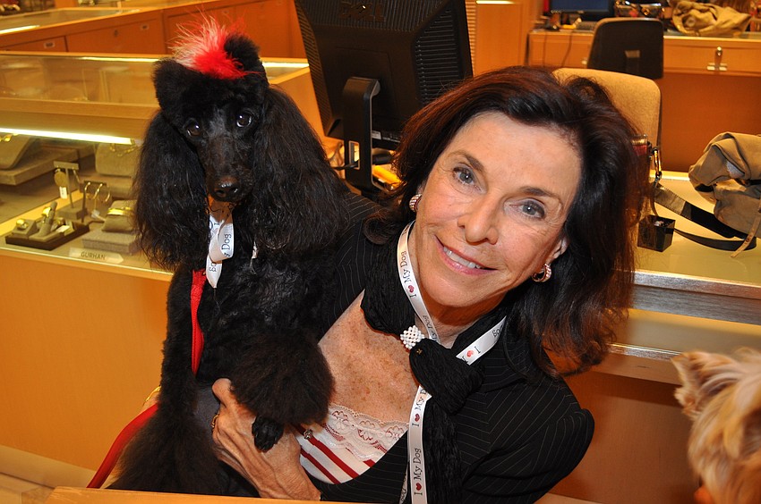 Brenda Landry with Zili