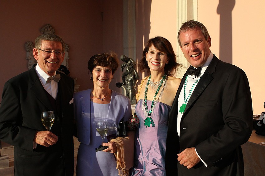 Klaus and Barbara Lang, Pamela Hughes and Michael Evers