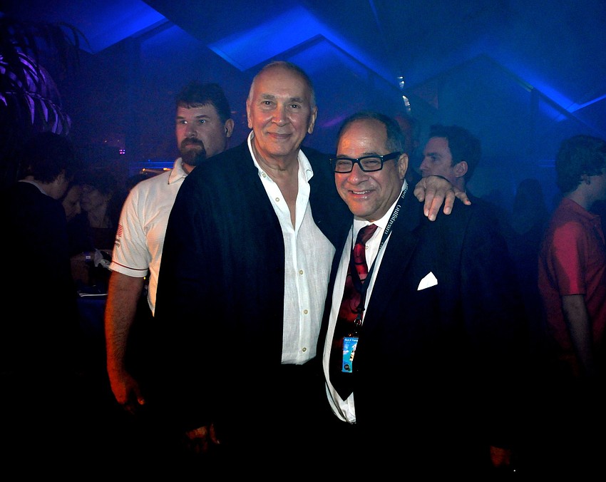 Frank Langella and Mark Famiglio