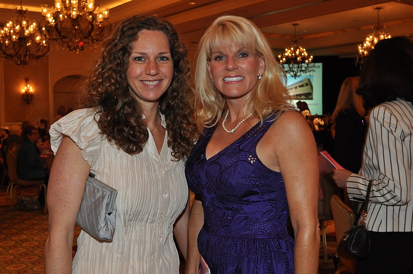 Jill Larson and Kristi Cuza