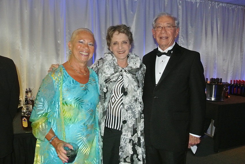 June LeBell Alley with Charlotte and Charles Perret