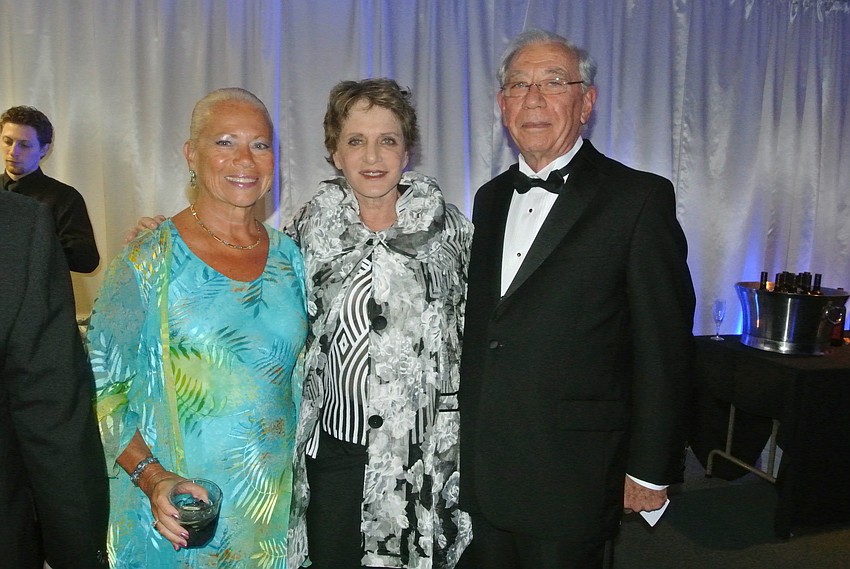 June LeBell Alley with Charlotte and Charles Perret