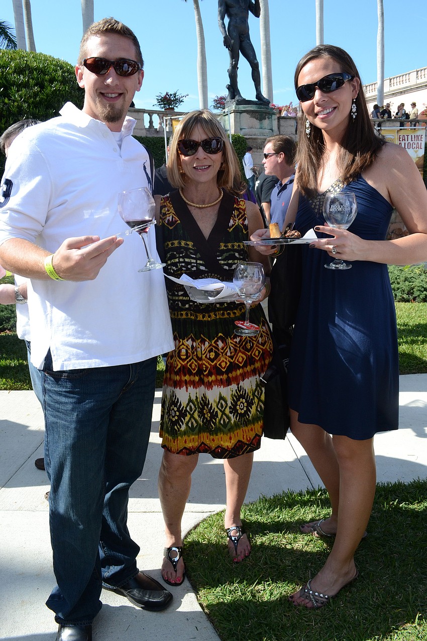 Jordan Leep, Susie Toenjes and Dana Leep