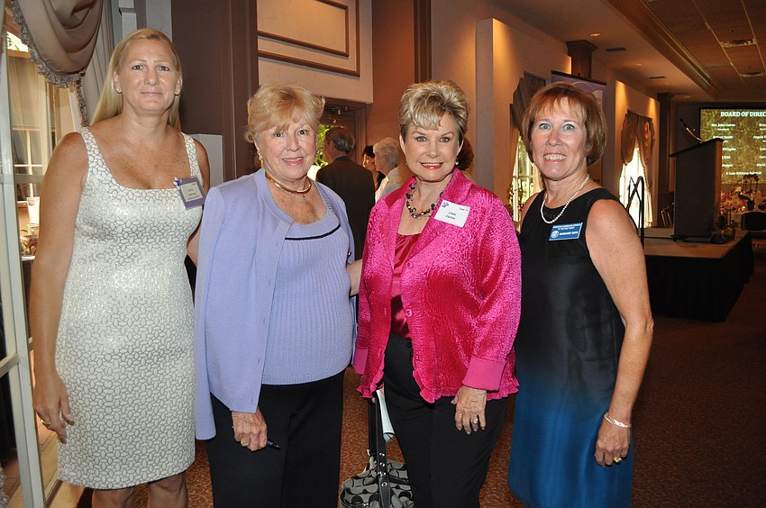 Cathy Leetzow, Barbara Collins, Linda Carson and Margaret Boyd