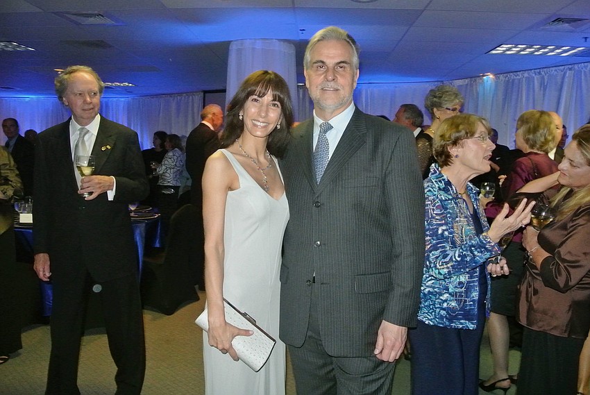 Victoria Leopold and Maestro Victor DeRenzi