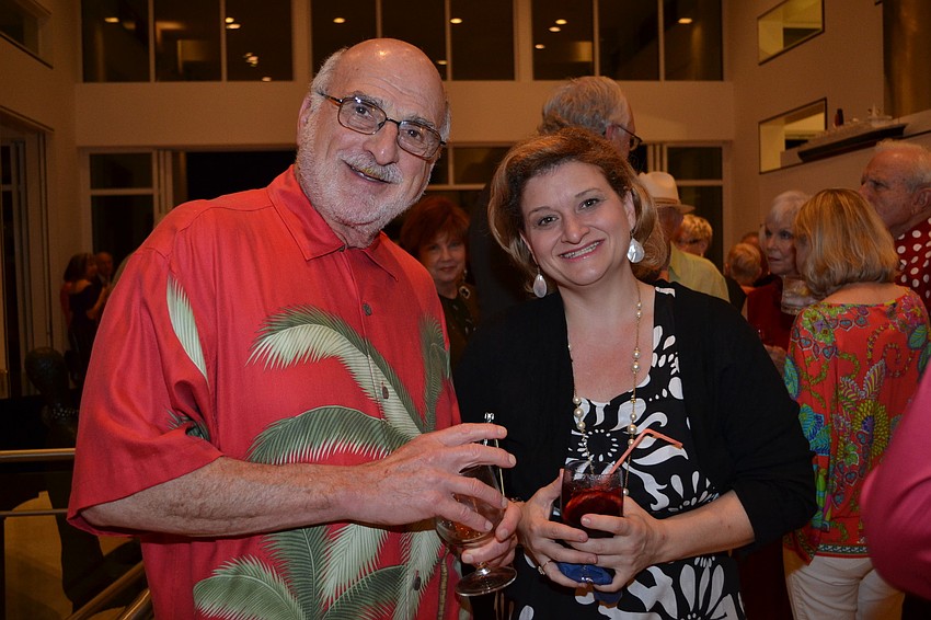 Richard Levine and Traci Mire