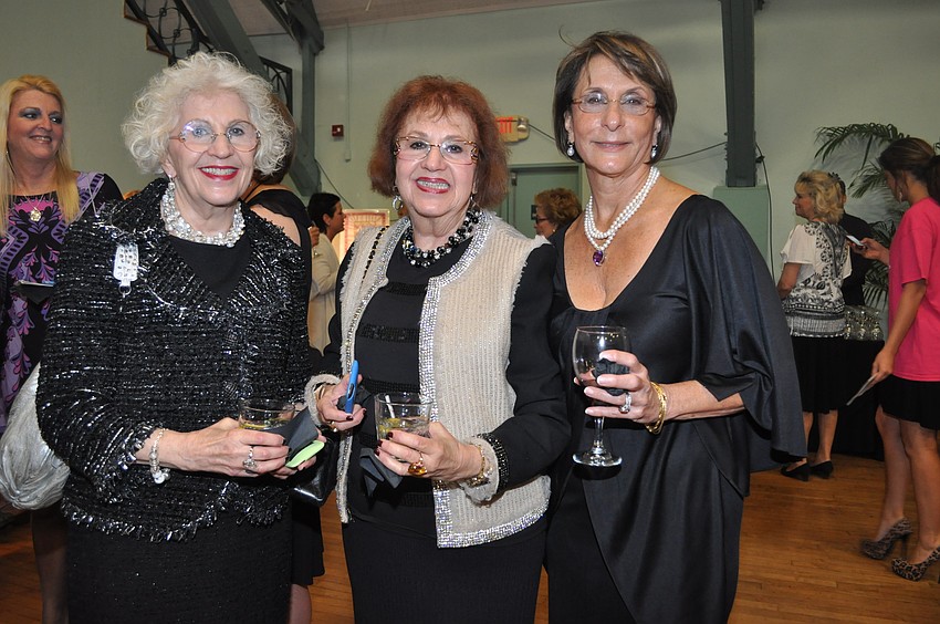 Lee Levins, Sandra Burkin and Jean Griffin