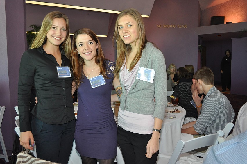 Emma Lind, Kira Albiez and Rita Sorokina