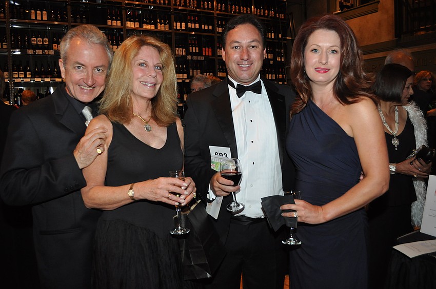 Charles and Lisa Loewe with Todd and Angie Hoch