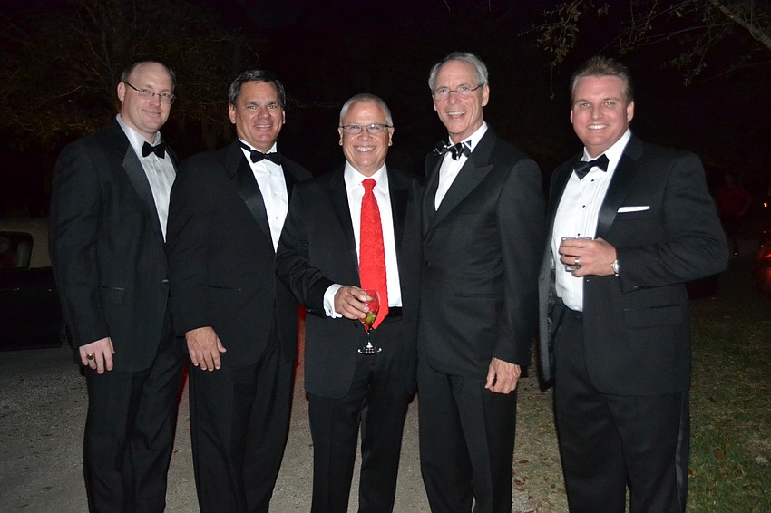 Pete Logan, Mike Storey, Carlos Beruff, Pat Neal and Mike Moran