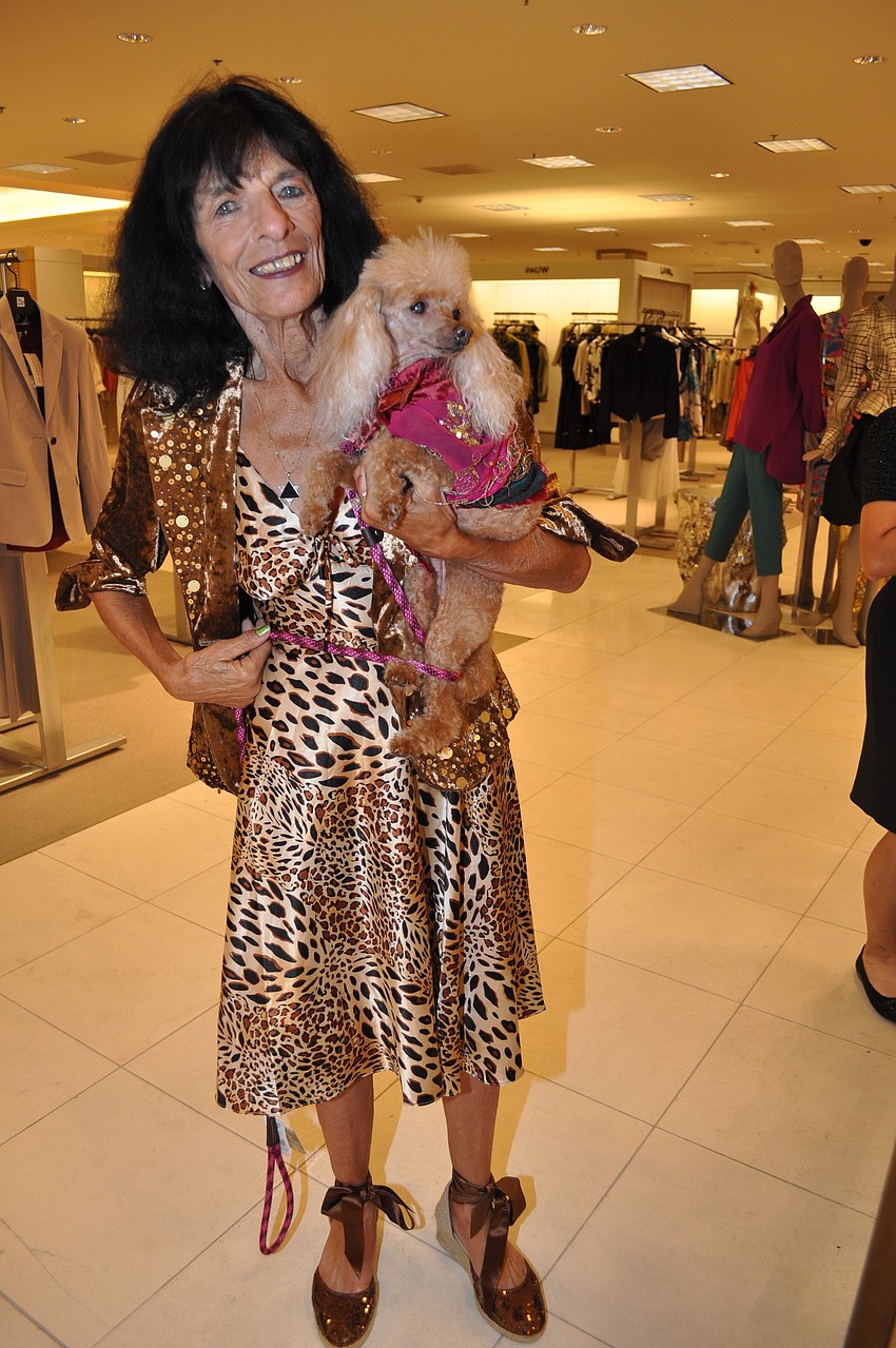 Carol Lojacono with Belle