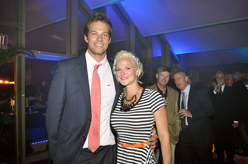 Leonardo Lunardi and Lindsay Degg