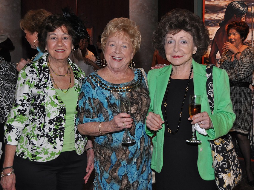 Mary Mackie, Beverly Nestor and June Isbell