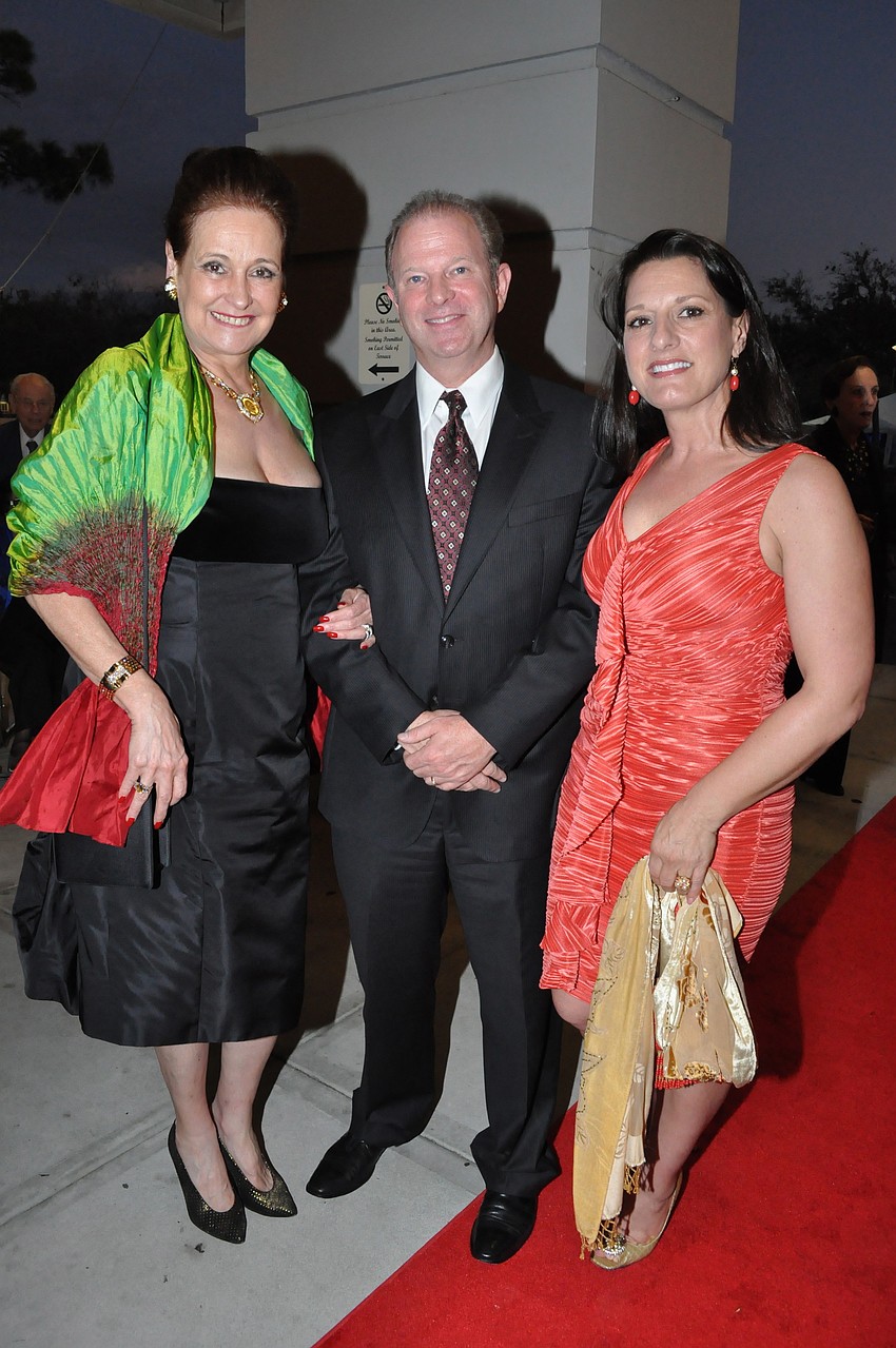 Flora Major with Ric and Gina Gregoria