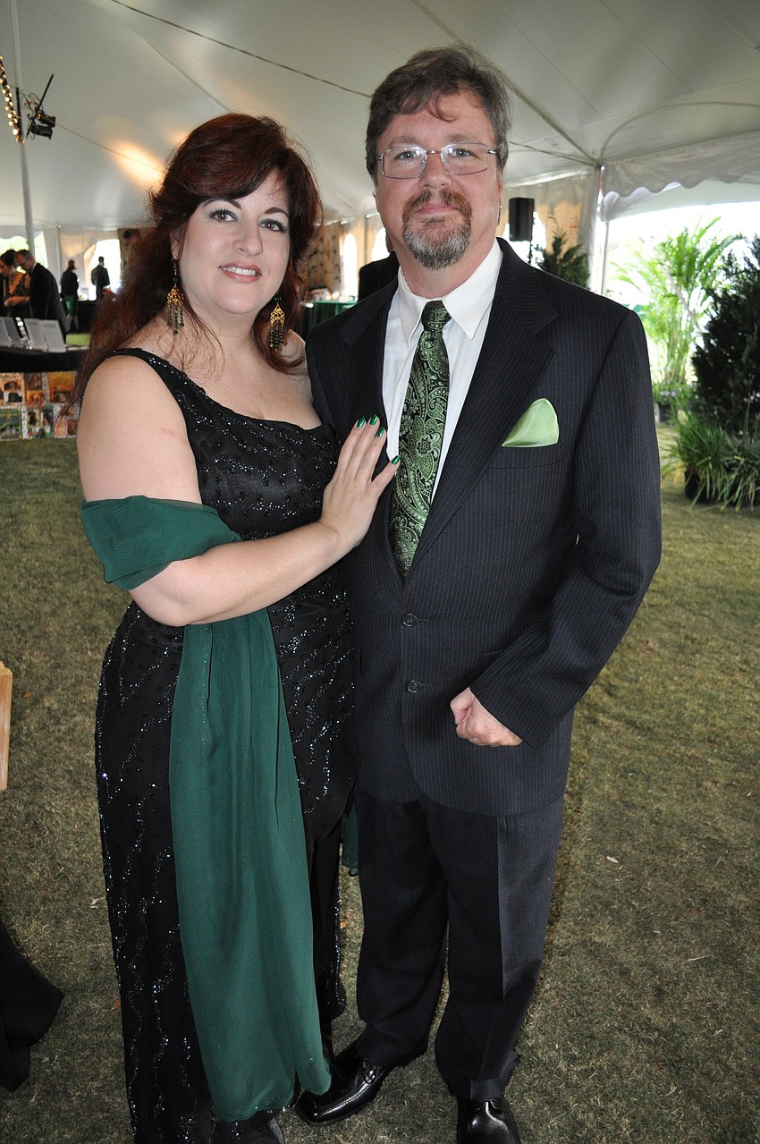 Alyssa Mandell with Brian Gomien