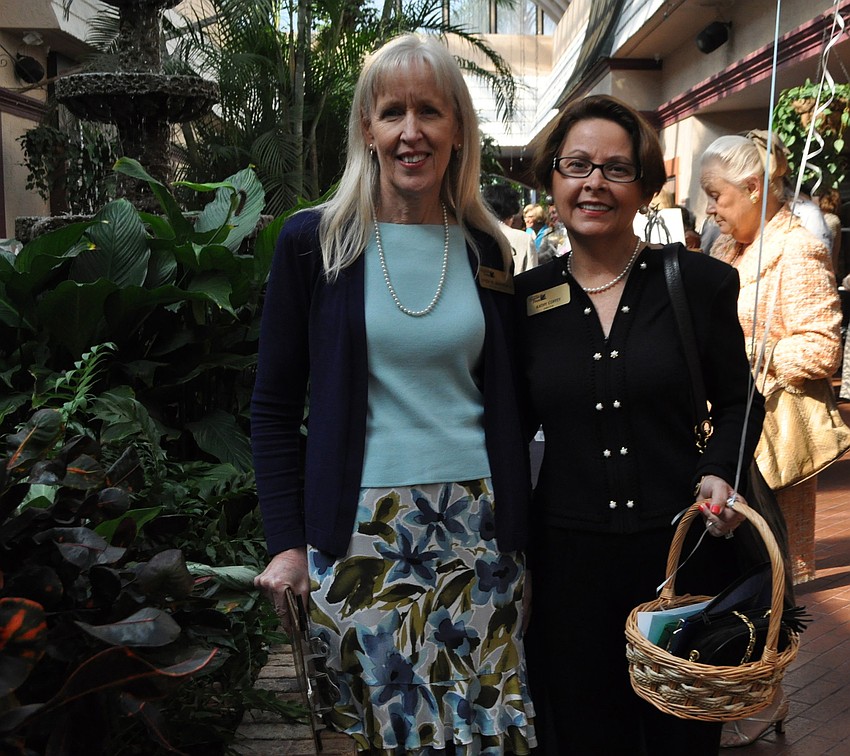 Linda Mansperger and Kathy Coffey