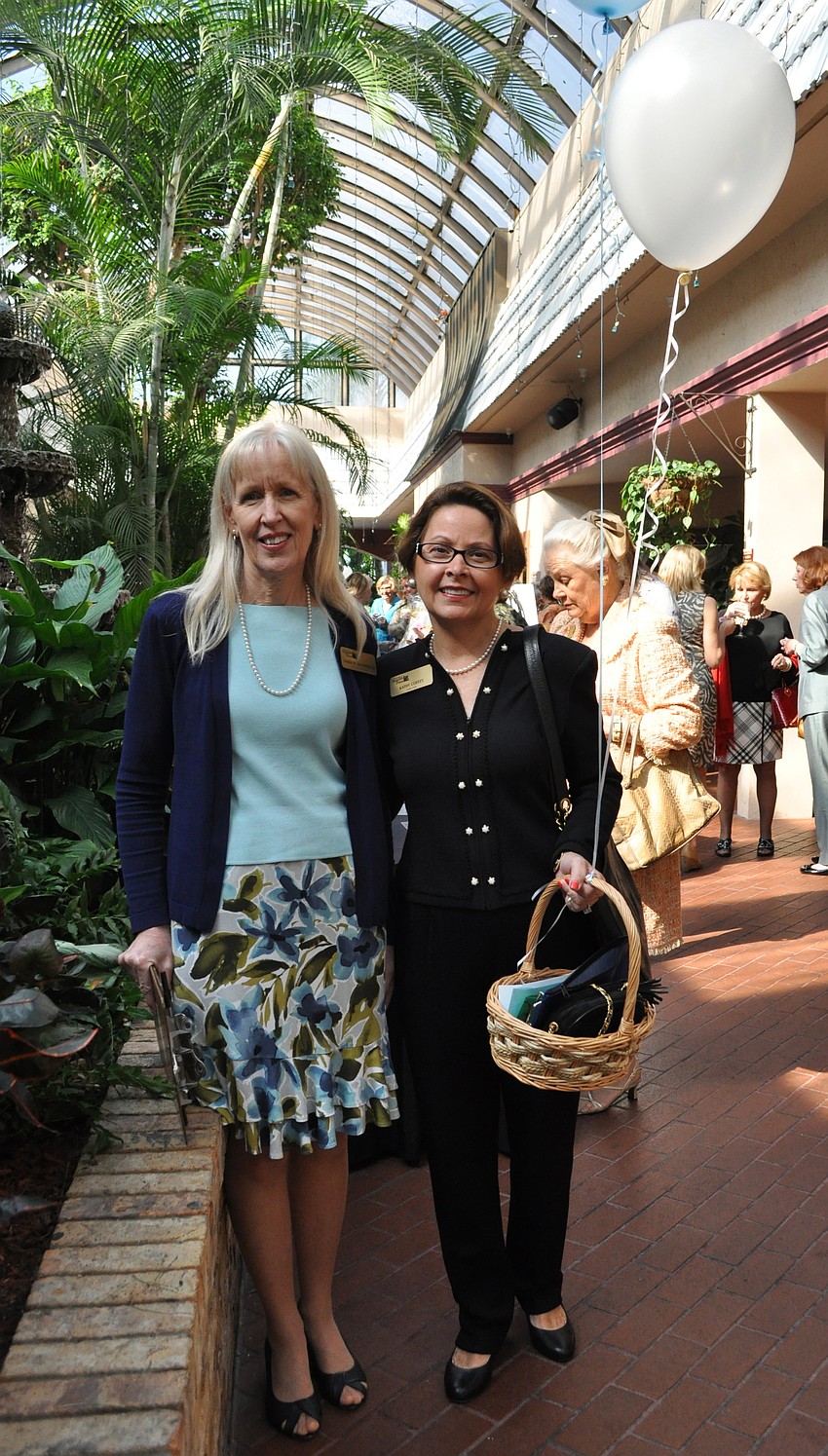 Linda Mansperger and Kathy Coffey