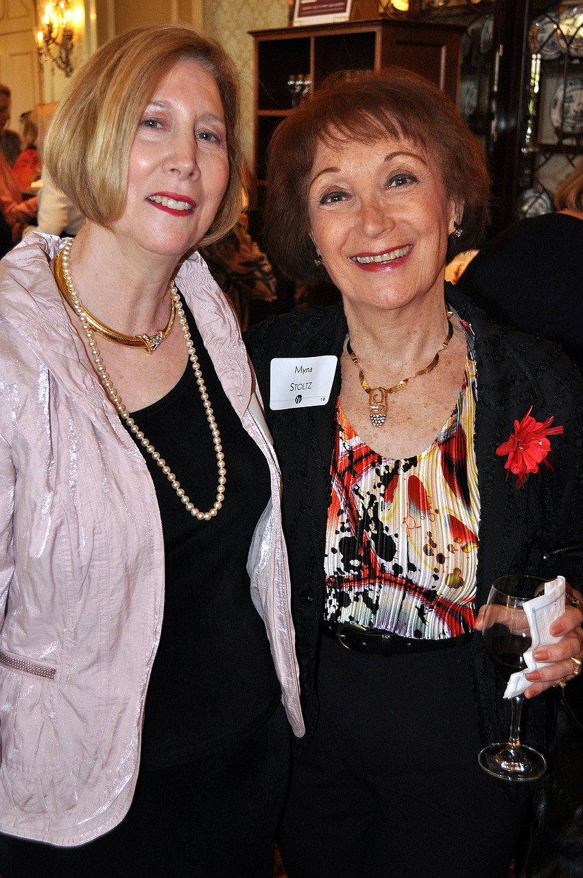 Audre Marans and Myna Stoltz