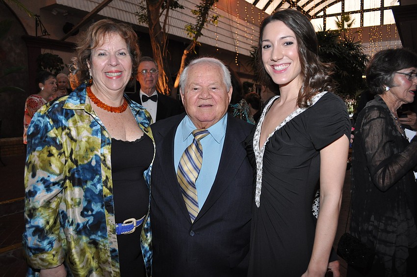 Cathy and Mario Mariani with Monica Pasquini
