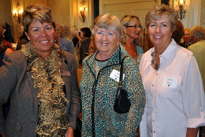 Janine Marrone, Sally Kinney and Cynthia Bock