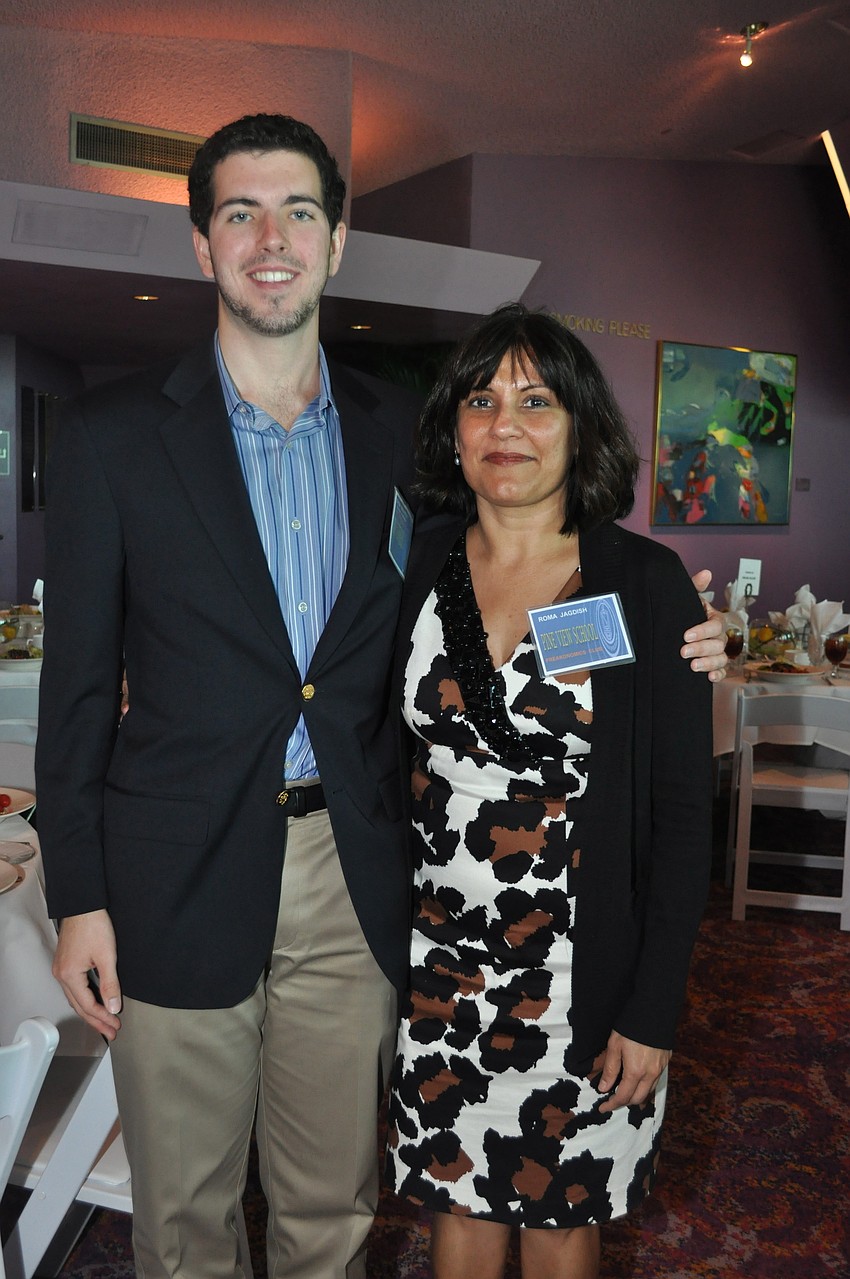 Thom Marryott and Roma Jagdish