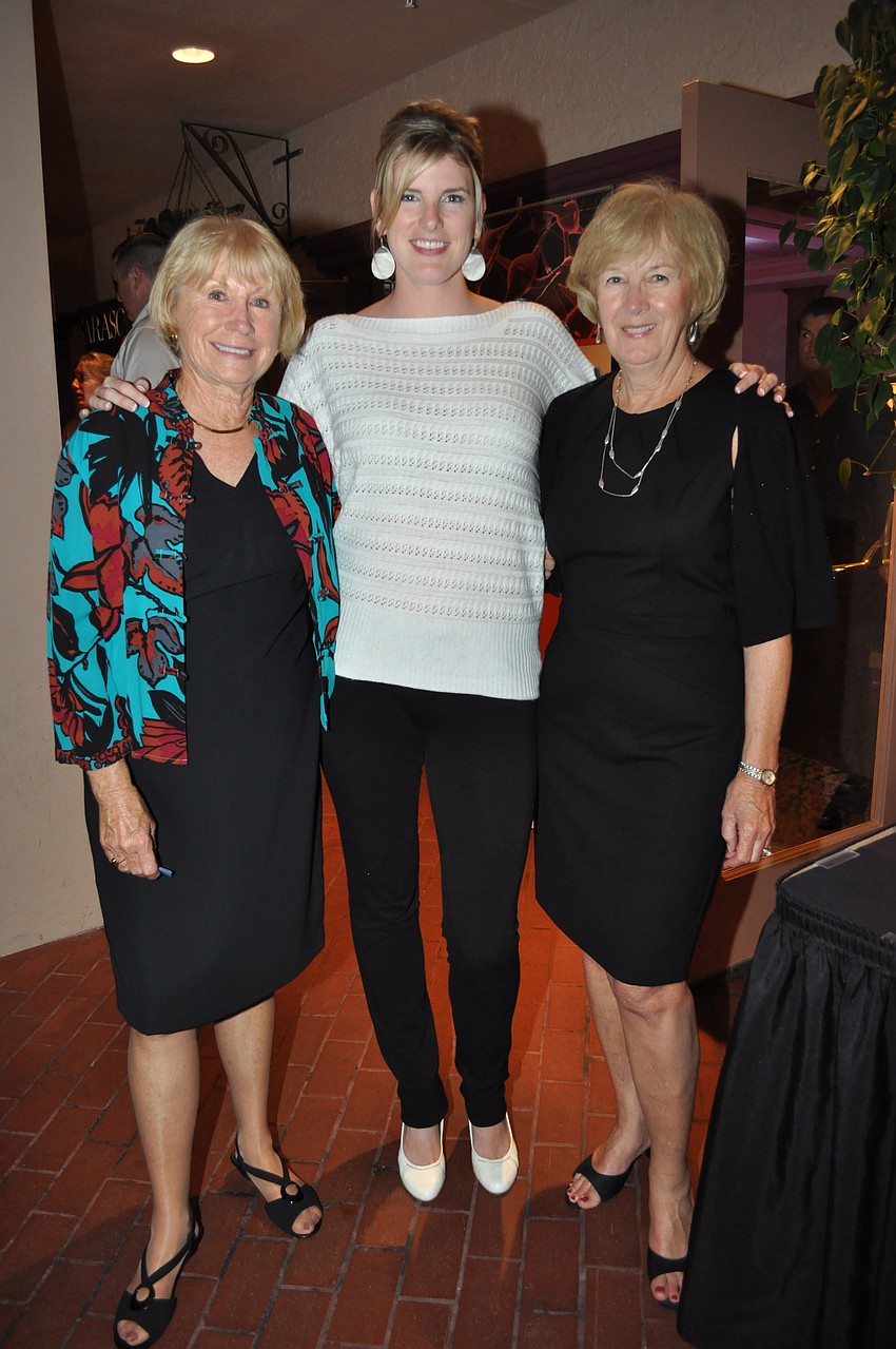 Donna Clark, Kira Martell and Pam Jones