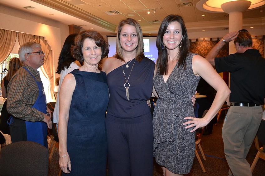 Sue Matteoli, Kristiana Serbin and Michelle Adams