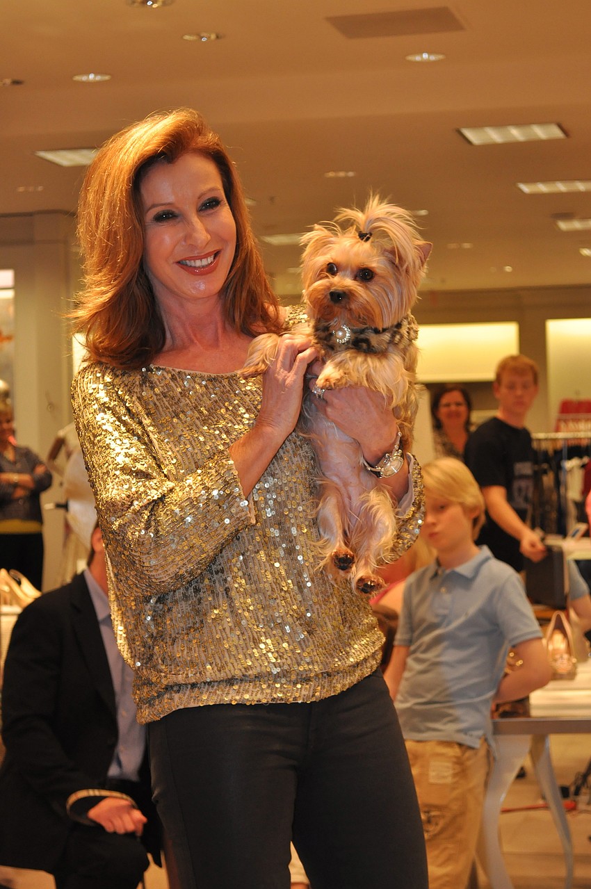 Elle McComb with Izzabella