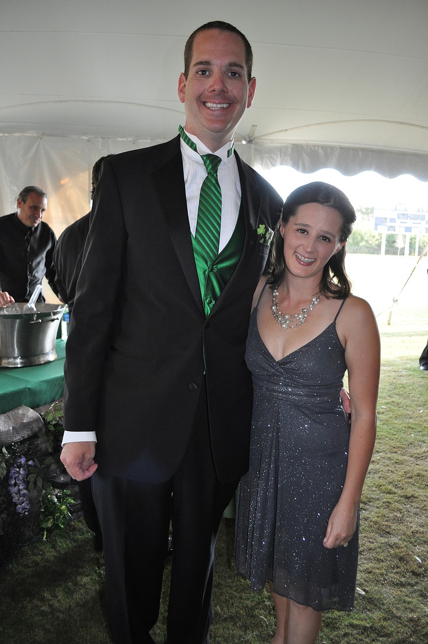 Teachers Sean McDonald and Kelly Rose