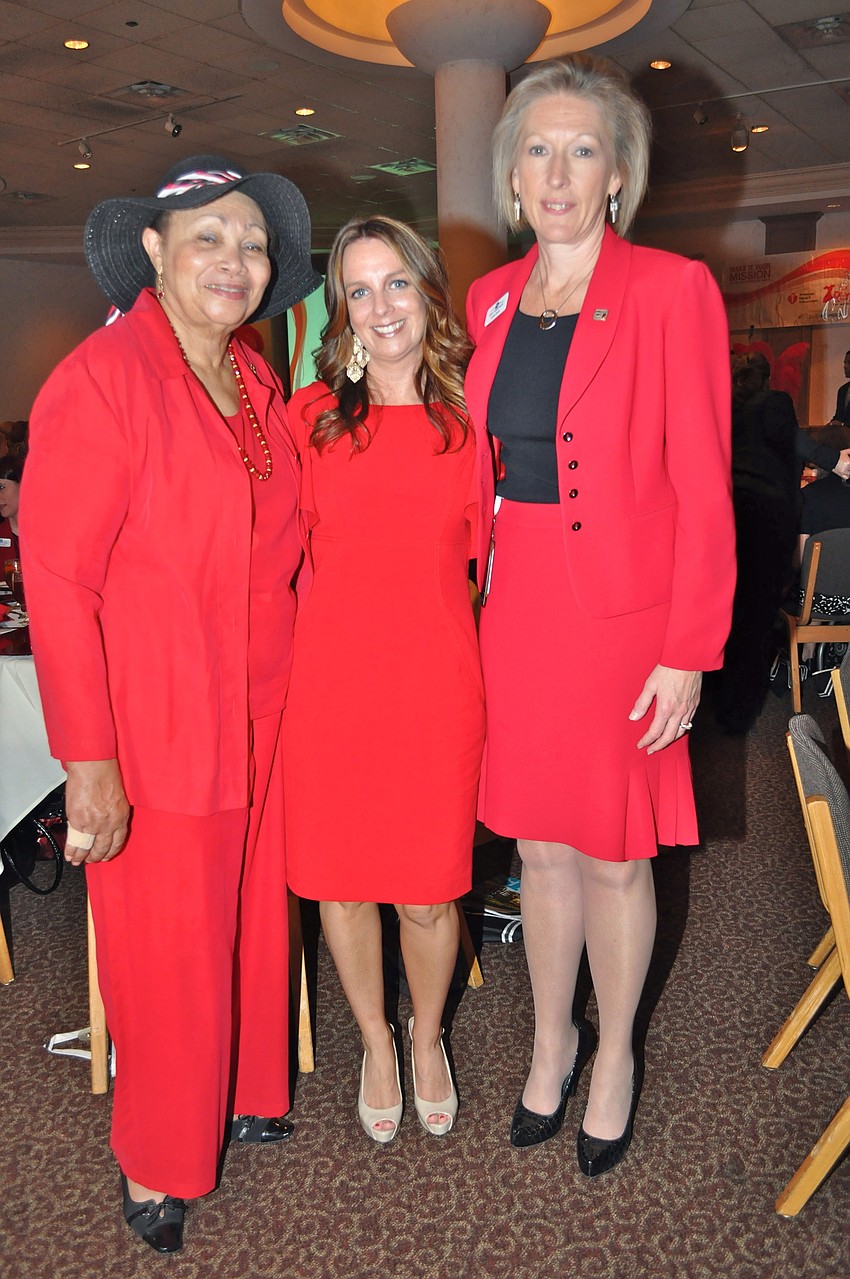 Dr. Lou Bertha McKenzie-Warton, Maria Jaco and Donna Stiens