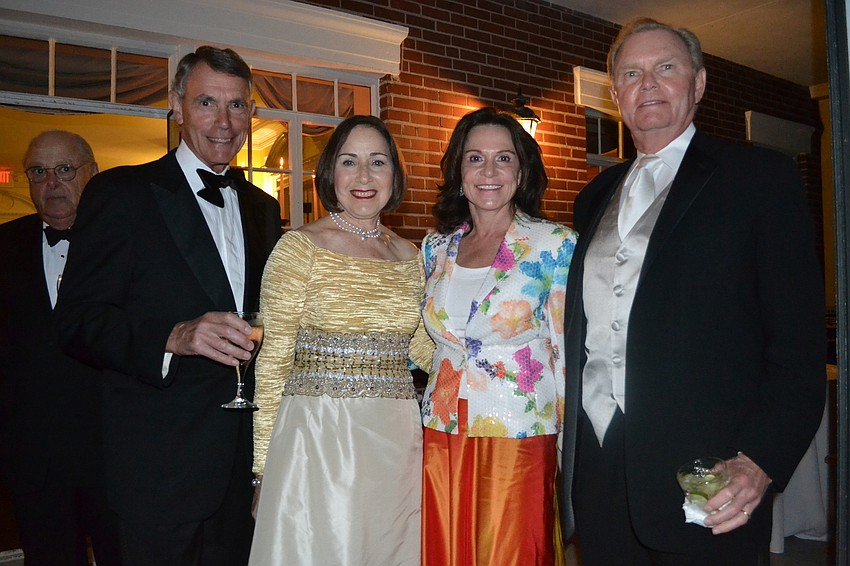 Jim Meekison and Carolyn Keystone with Elaine and Bill Crouse