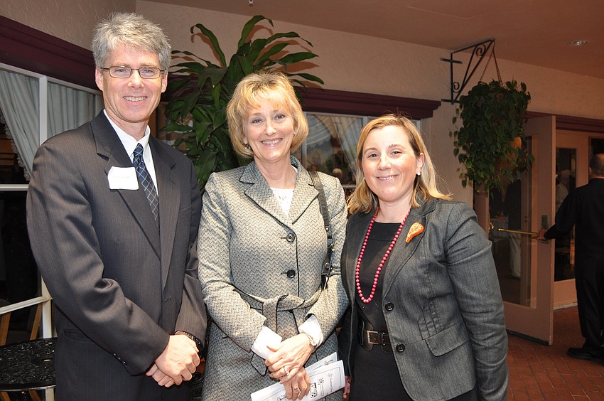 Steve Meier, Chris Butler and Kimberley Payne