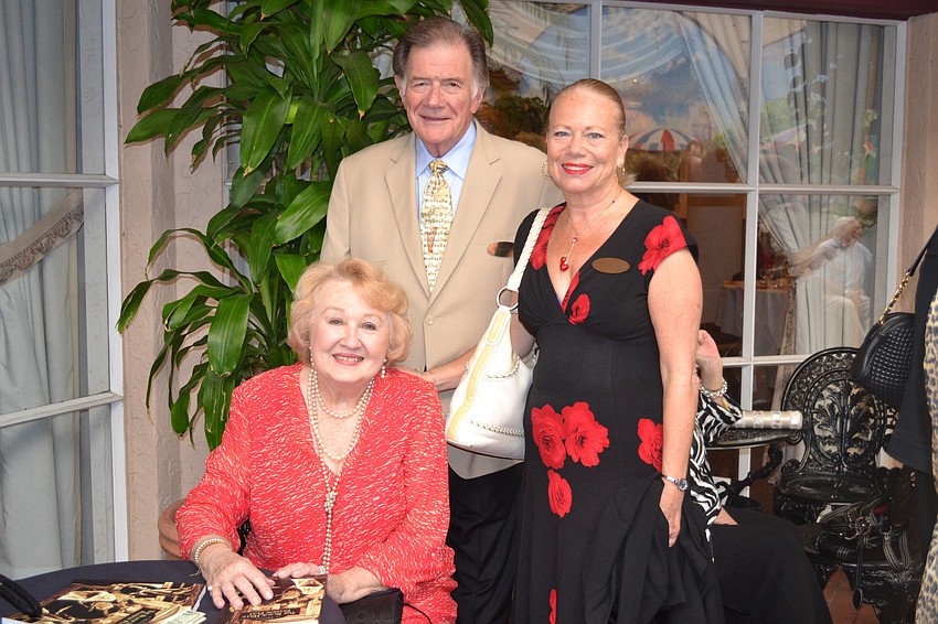 Honoree Johanna Meier with Edward Alley and June LeBell