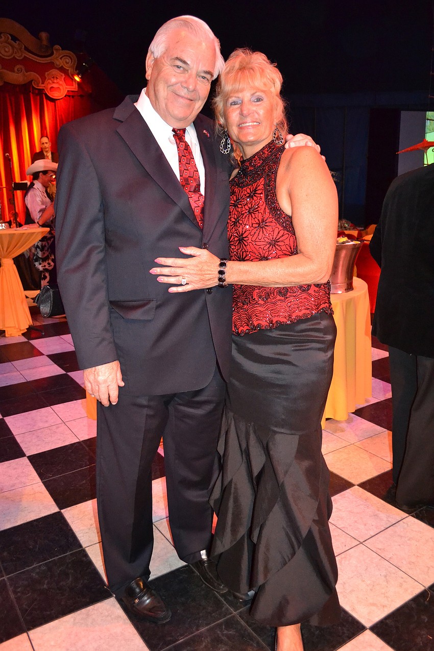 John Mercier with Judy Tracy