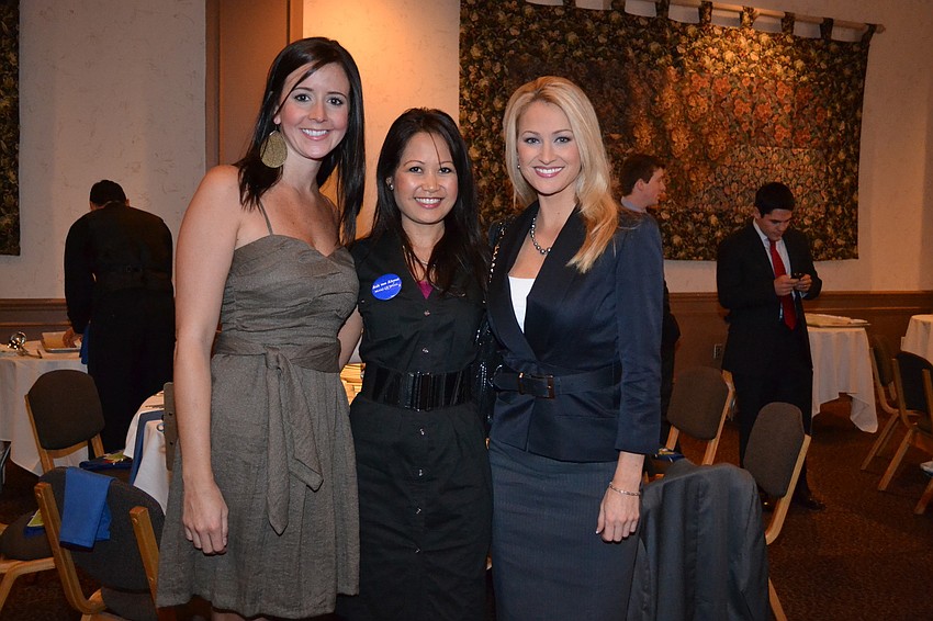 Lindsey Meshberger, Joann Solnoki and Lauren Dorsett