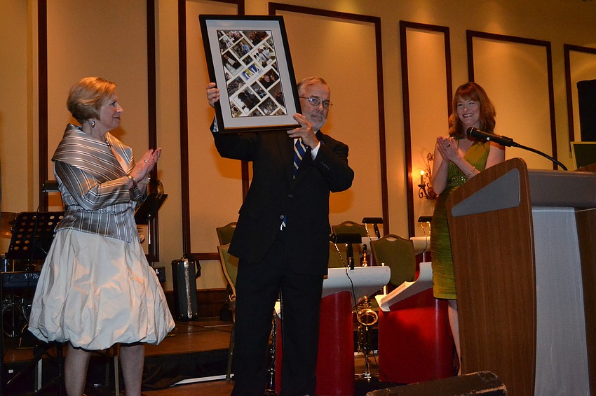 Co-Chairwoman Lisa Walsh, honoree Dr. Mike Michalson and Co-Chairwoman Emily Walsh
