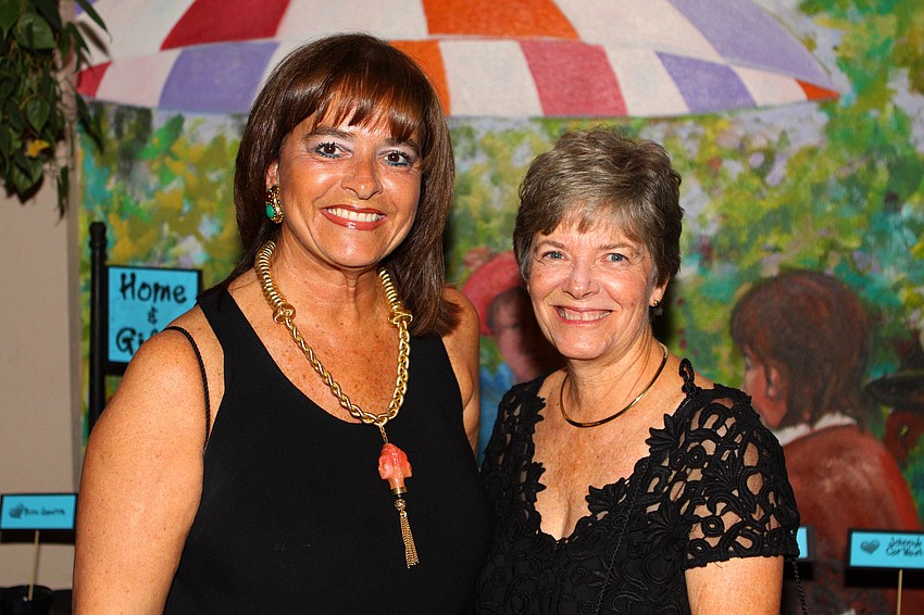 Louise Miller and Judy Dunn