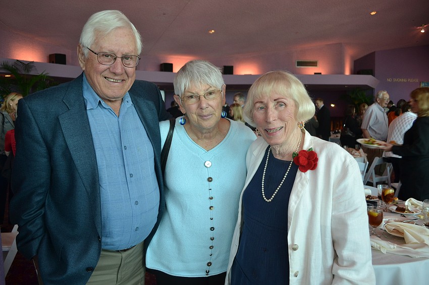 Frank and Judy Moore with Dorothy Williams