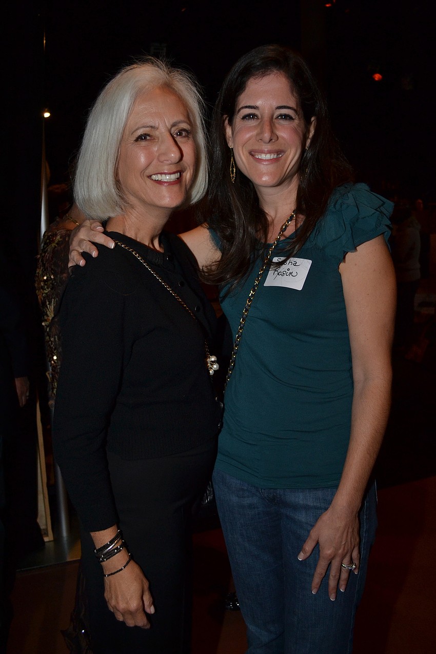 Janie Moravitz and Sasha Rosin