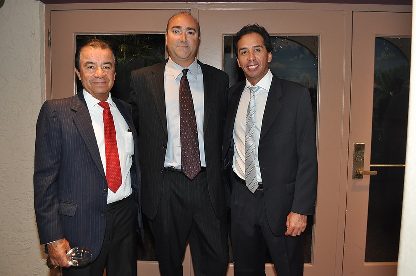 Julio Moros, David DePalmer and Andres Alarcon