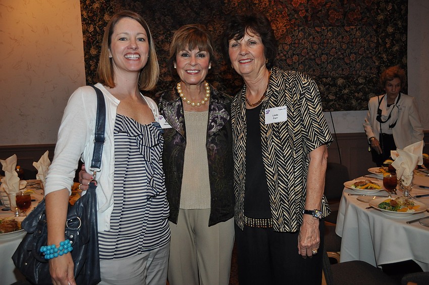 Rachel Morse, Barbara Nelson and Linda Farr