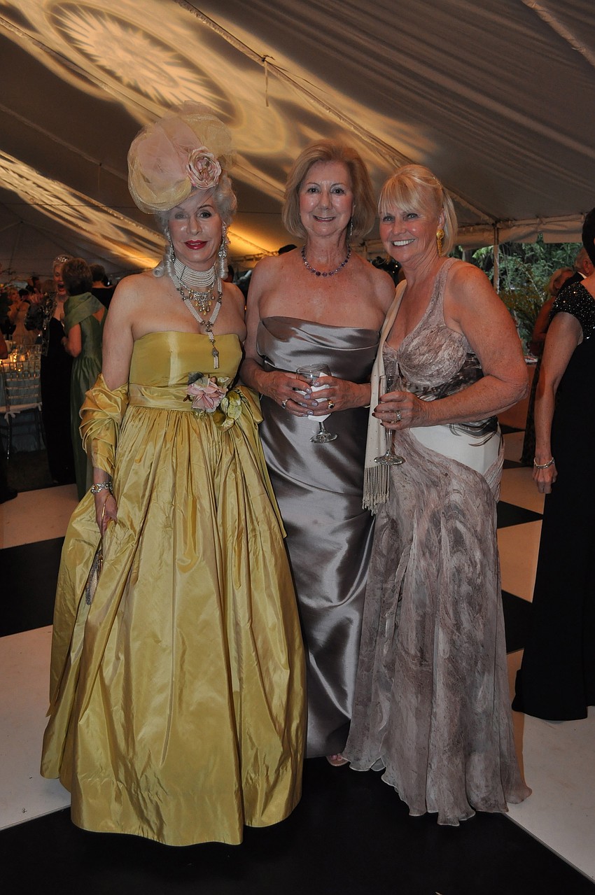 Jackie Morton, Pat Jones and Carol English